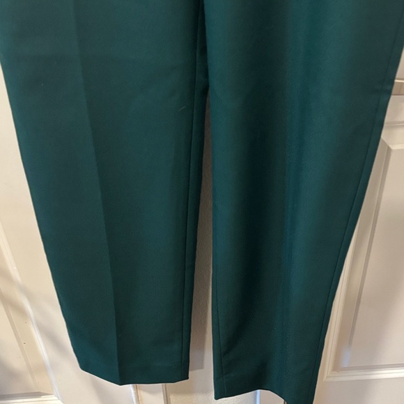 NWT Banana Republic Forest Green Straight Leg Trousers - Picture 5 of 9